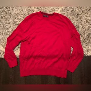 NWOT Mens Nautica Red Sweater size XL